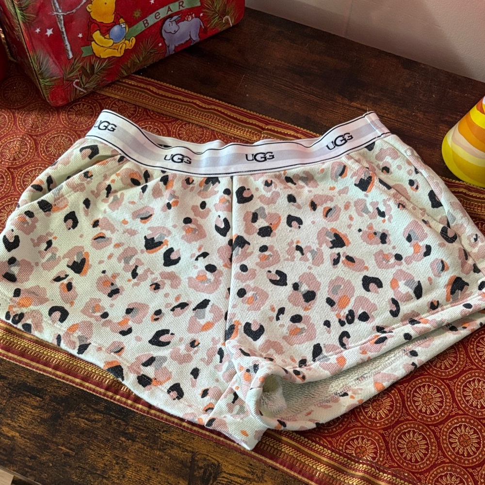 UGG Animal Print Lounge Shorts
